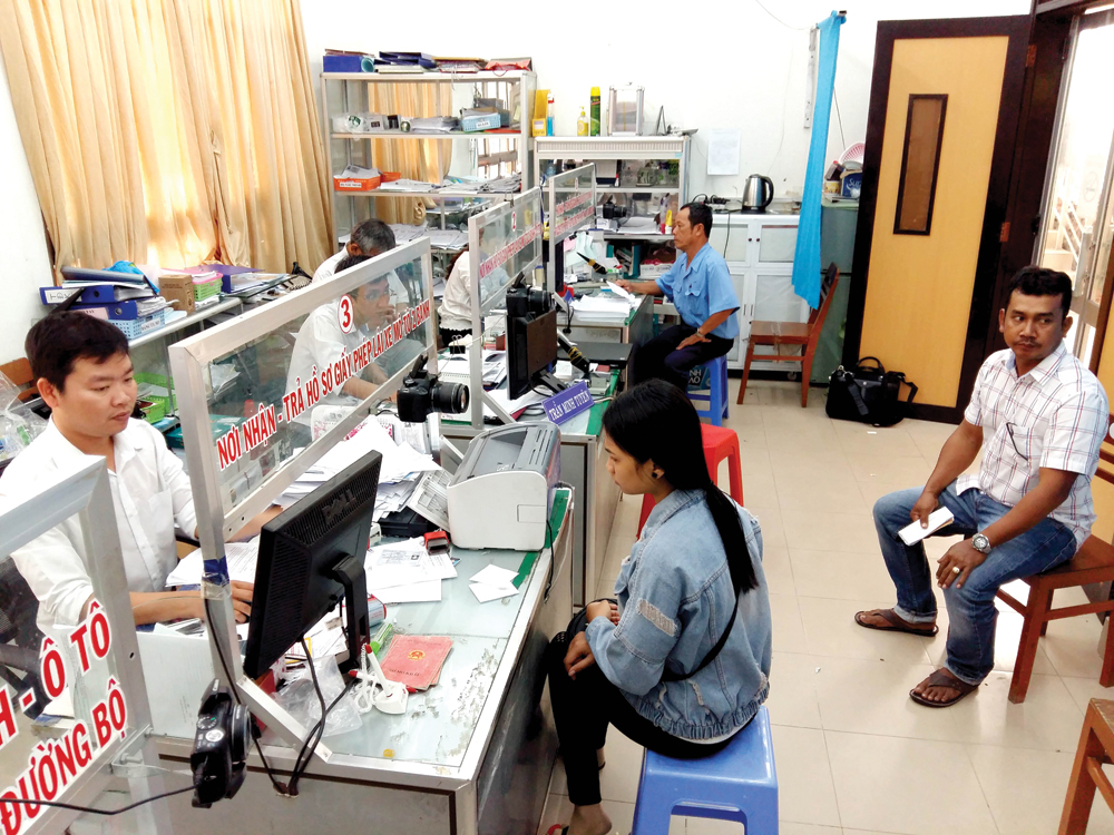 Hiệu quả giải quyết thủ tục hành chính qua dịch vụ bưu chính công ích Sở Giao thông - Vận tải giải quyết hồ sơ, TTHC cho người dân