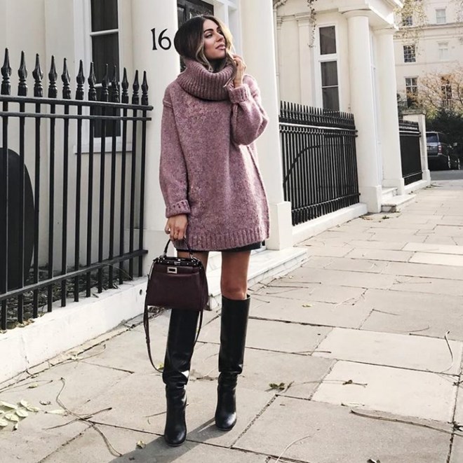 Gợi ý 5 cách mix đầm bất bại dành cho phái đẹp trong ngày lạnh