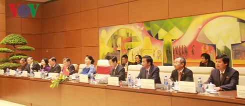 Chủ tịch Quốc hội hội đàm với Chủ tịch Quốc hội Mông Cổ