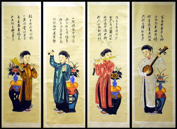 Chơi tranh Tết - thú chơi tao nhã của người Việt Nam nhiều đời