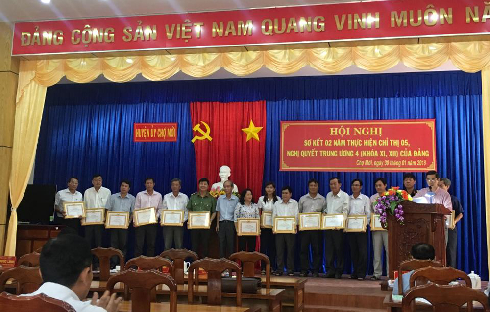 Chợ Mới xử lý hiệu quả bức xúc nổi cộm