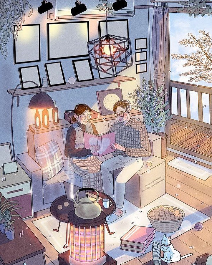 Bộ ảnh cho thấy cuộc sống vợ chồng hạnh phúc đến từ điều bình dị nhất