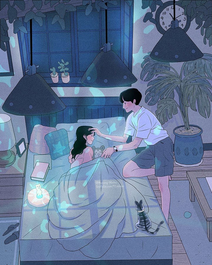 Bộ ảnh cho thấy cuộc sống vợ chồng hạnh phúc đến từ điều bình dị nhất