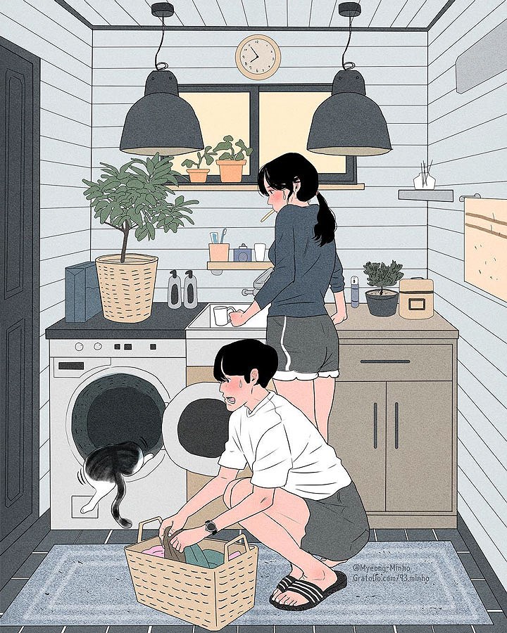 Bộ ảnh cho thấy cuộc sống vợ chồng hạnh phúc đến từ điều bình dị nhất