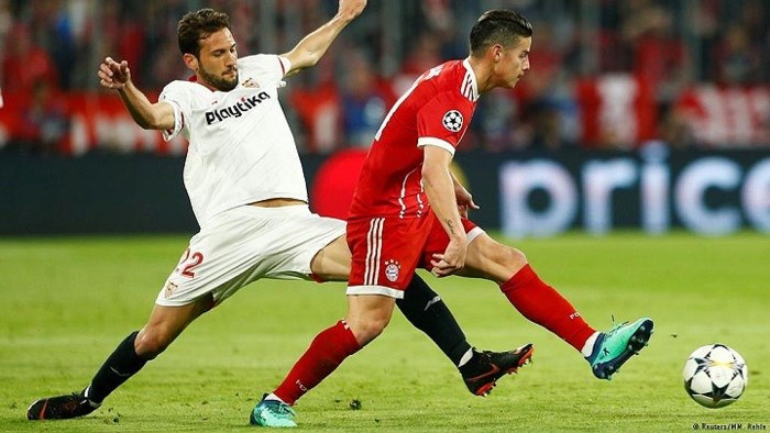 Bayern Munich thong dong giành vé vào bán kết Champions League