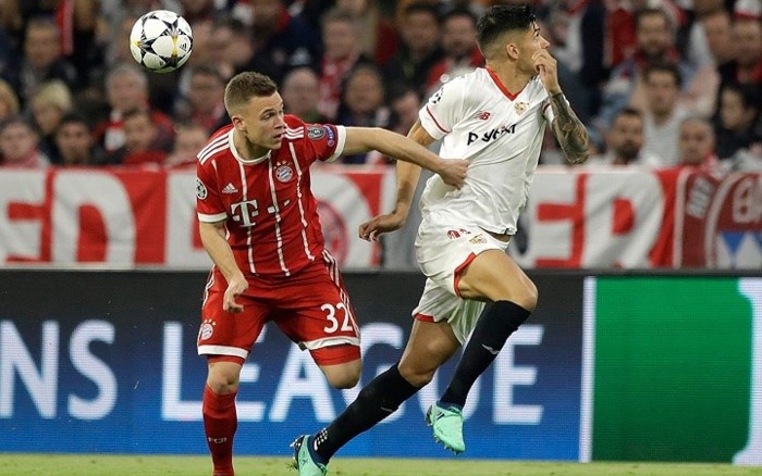 Bayern Munich thong dong giành vé vào bán kết Champions League