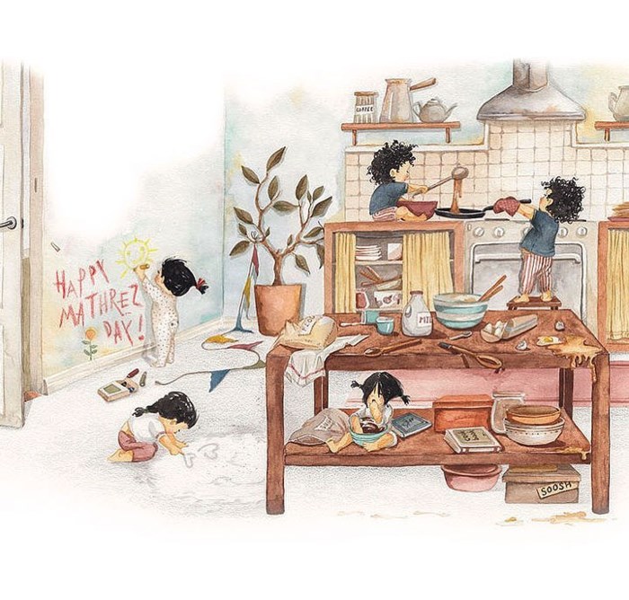 Bộ ảnh cho thấy hạnh phúc thực sự của một gia đình