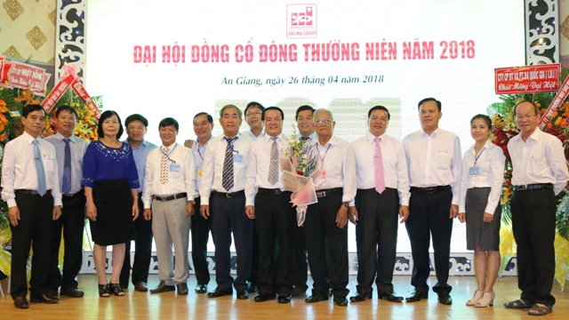 ASM Đại hội đồng cổ đông thường niên 2018 Hội đồng Quản trị, Ban Tổng Giám đốc Tập đoàn Sao Mai và các cổ đông tại đại hội