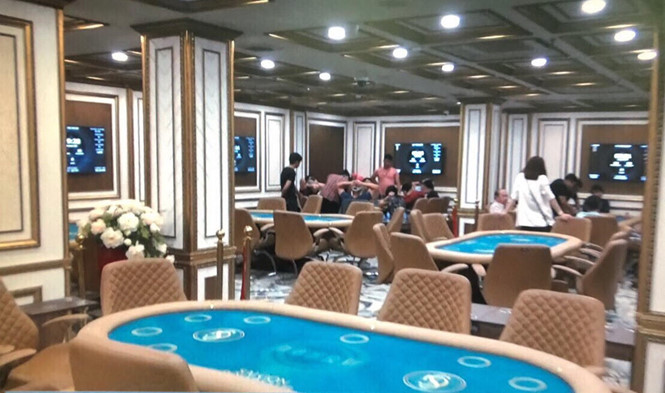 Phá ổ bạc poker quy mô lớn