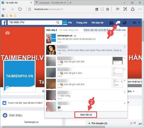 Mẹo đơn giản để khôi phục lại toàn bộ tin nhắn đã xóa trên Facebook