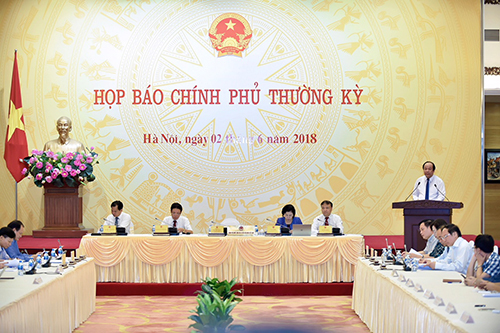 Nội dung họp báo Chính phủ thường kỳ tháng 5-2018