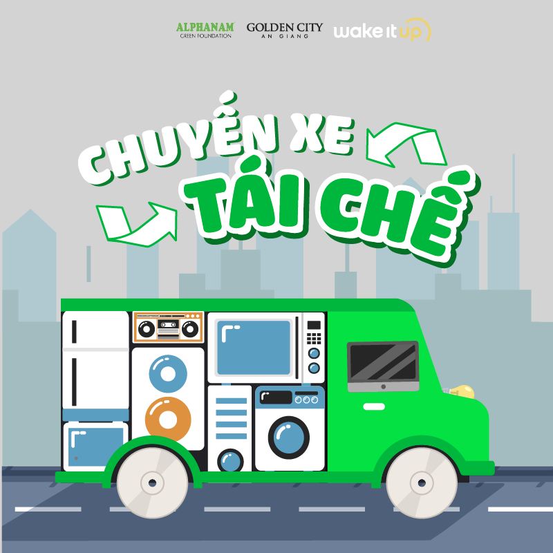 Cùng diễn viên Thanh Thúy thay đổi nhận thức của người dân Long Xuyên về rác điện tử