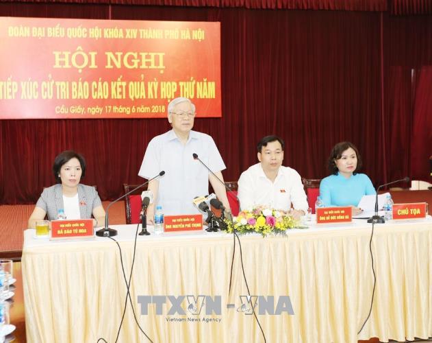 Tổng Bí thư Nguyễn Phú Trọng: Không có mục đích nào khác là vì nước vì dân