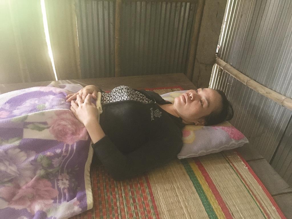 Hoàn cảnh bệnh tật đáng thương của một phụ nữ