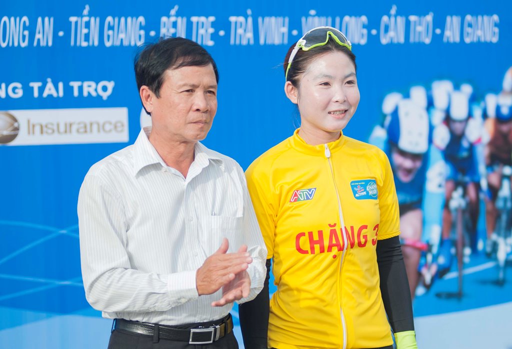 Chặng 4 Giải Xe đạp nữ toàn quốc mở rộng tranh Cúp Truyền hình An Giang lần 19–2018: tay đua Changpeng Nontasin rút thắng chặng