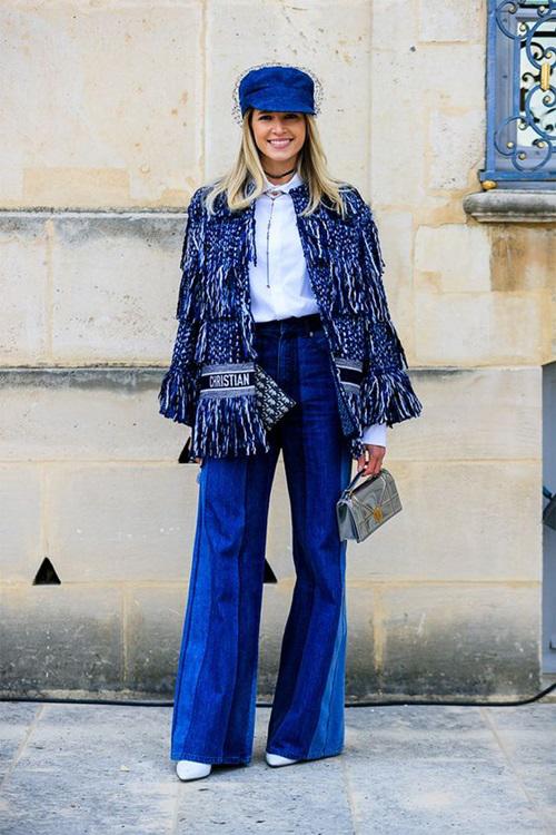 Kiểu quần jeans vừa thoải mái lại không lỗi mốt đang được lòng chị em