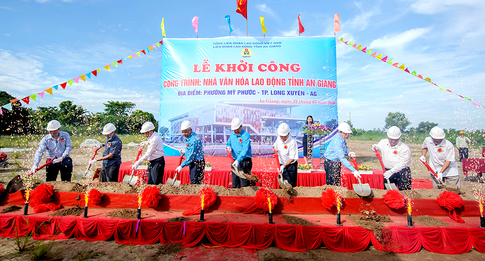 Khởi công xây dựng Nhà Văn hóa lao động tỉnh Khởi công xây dựng Nhà Văn hóa lao động tỉnh