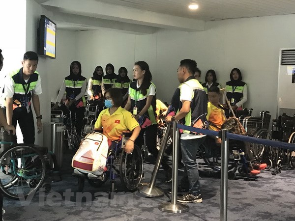 Asian Para Games: Đoàn thể thao người khuyết tật Việt Nam đến Jakarta