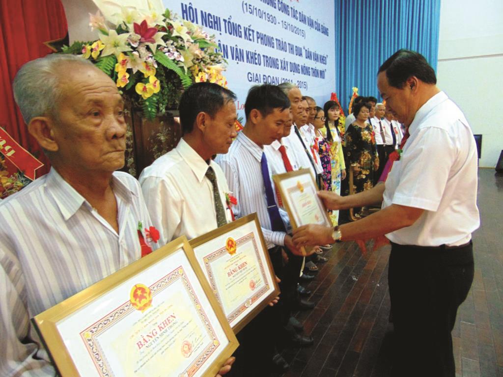 Lan tỏa các phong trào dân vận khéo