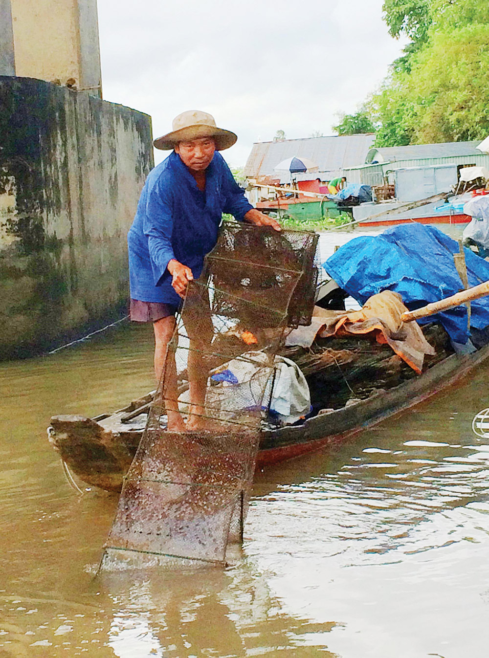 Lênh đênh theo con “cá chạy” Dỡ lú