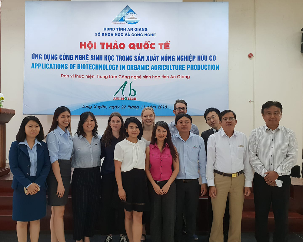 Trung tâm Công nghệ sinh học An Giang tăng cường hợp tác quốc tế