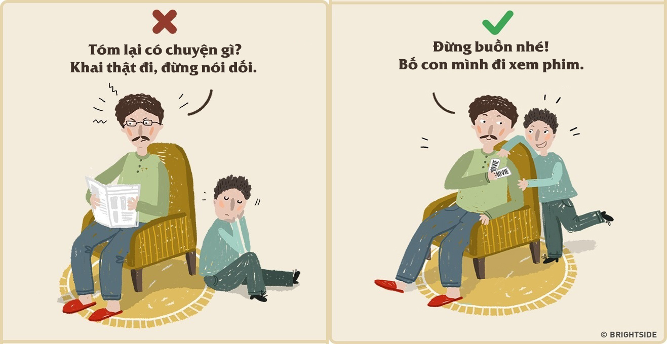 Câu hỏi mở khuyến khích trẻ bày tỏ cảm xúc mỗi ngày