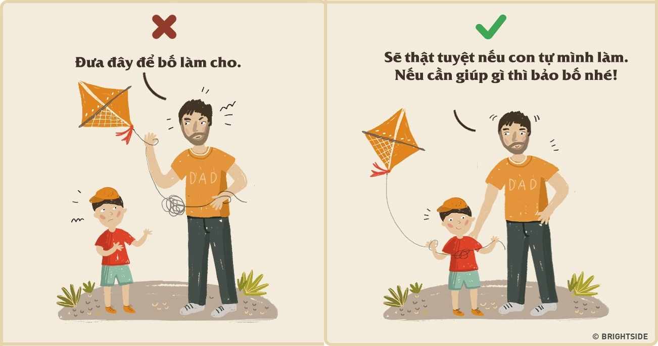 Câu hỏi mở khuyến khích trẻ bày tỏ cảm xúc mỗi ngày
