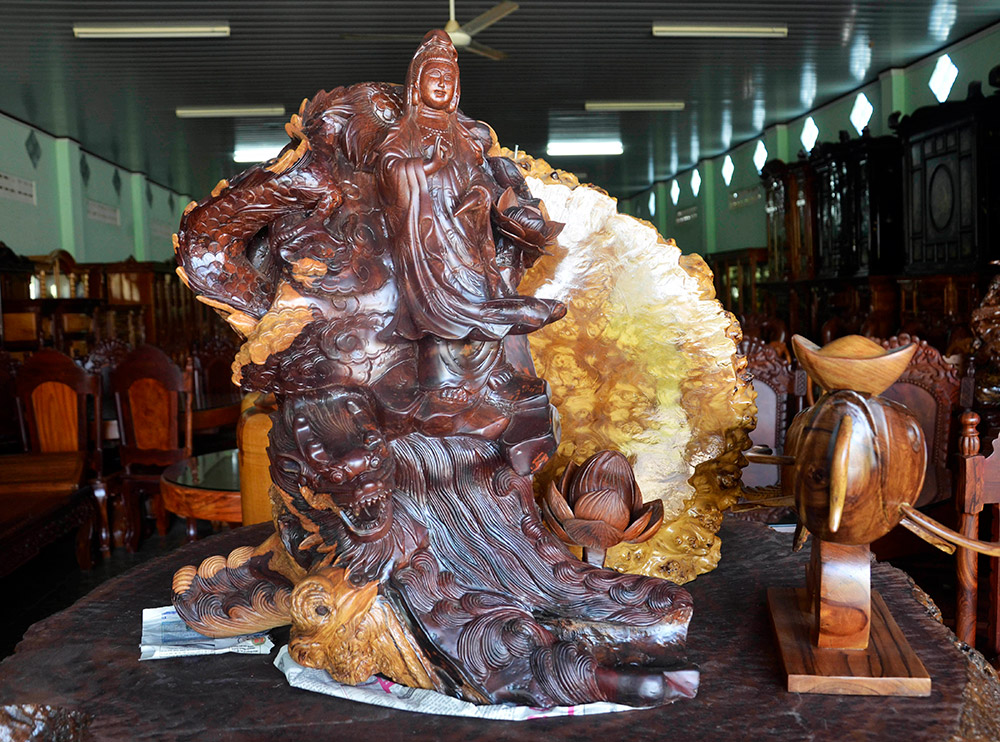 Nhộn nhịp làng nghề mộc Chợ Thủ