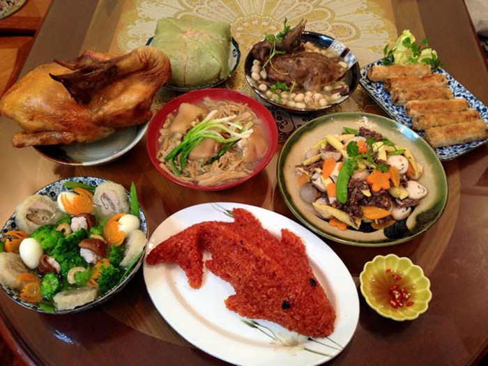 Cách làm mâm cơm cúng ông Công ông Táo đầy đủ mà đơn giản nhất