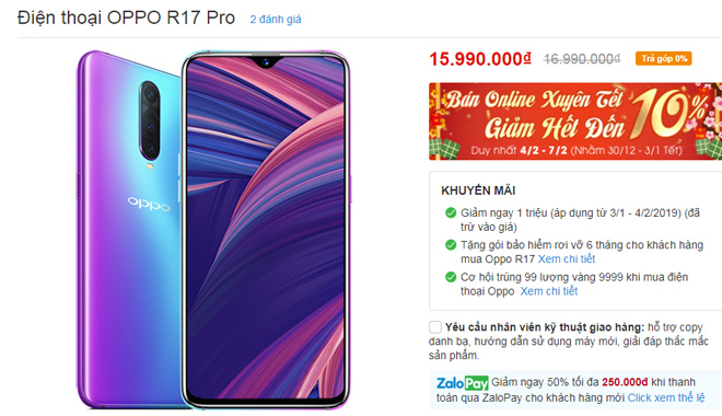 Top smartphone cận cao cấp “hot” nhất tết này