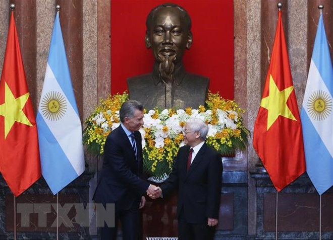 Việt Nam-Argentina hướng tới thiết lập mối quan hệ đối tác chiến lược
