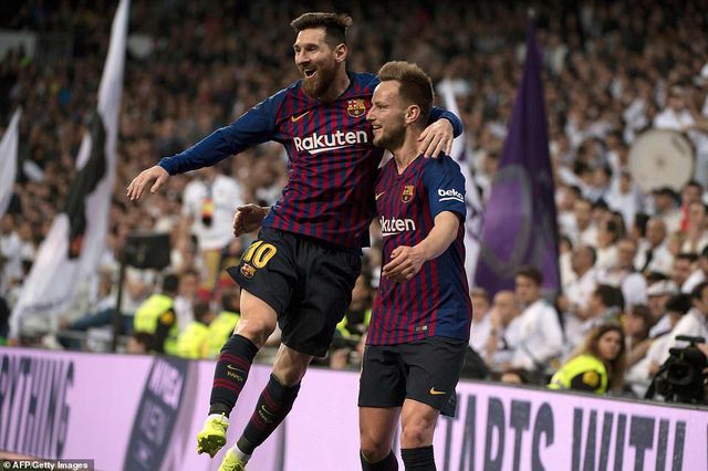 Real Madrid - Barcelona 0-1: Rakitic lập công, Real lại thua Barca