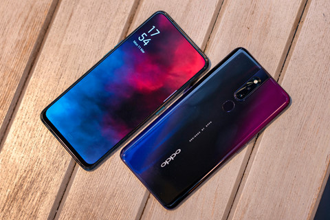 Cận cảnh Oppo F11 Pro dùng màn hình 'toàn cảnh'