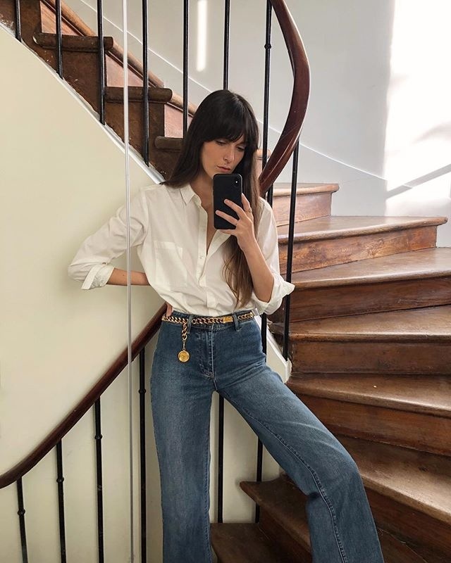 3 cách mặc quần jeans sang chảnh như 1 quý cô Pháp chính hiệu