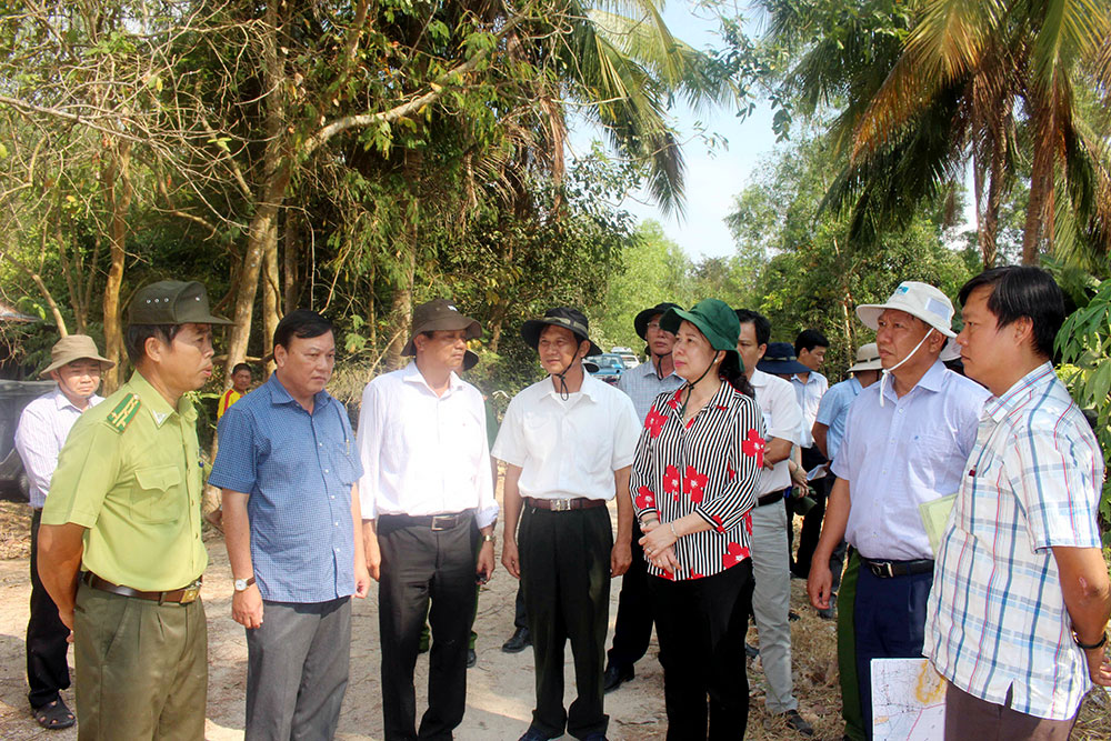 Bí thư Tỉnh ủy Võ Thị Ánh Xuân: Phòng, chống cháy rừng cần chủ động, hiệu quả, an toàn
