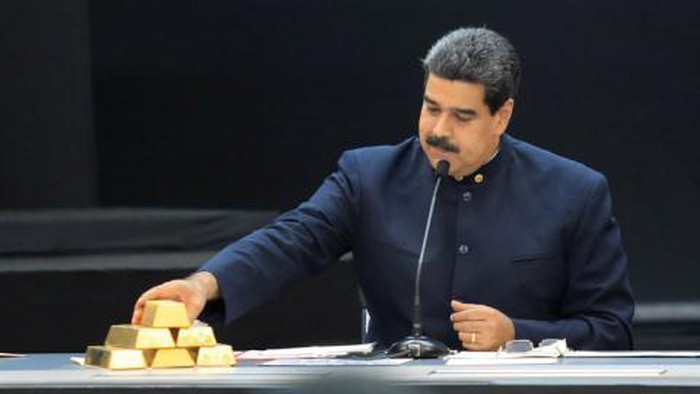 Ngân hàng Mỹ bán vàng thế chấp của Venezuela từ năm 2015