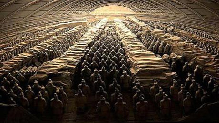 Đội quân đất nung trong mộ Tần Thủy Hoàng là người thật?
