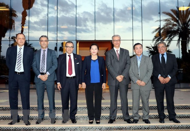 Chủ tịch Quốc hội gặp Toàn quyền Vùng Marrakech của Vương quốc Maroc