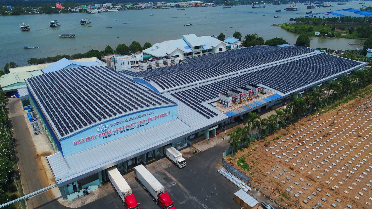 Nhà máy đông lạnh thủy sản số 1 (IDI): Mỗi tháng tiết kiệm hàng trăm triệu đồng khi lắp điện mặt trời