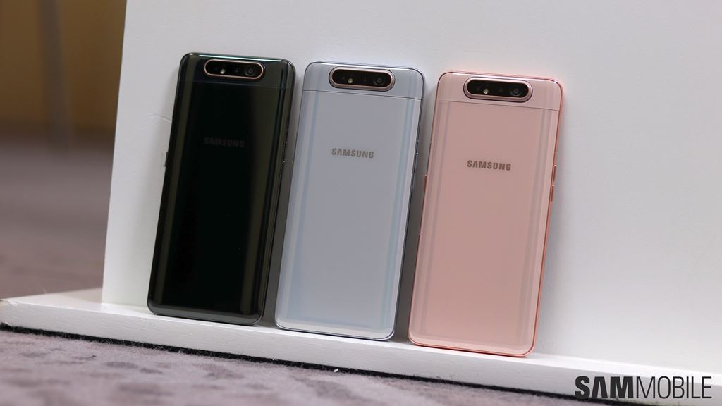 Galaxy A80 ra mắt: camera vừa trượt vừa xoay độc đáo, giá từ 732 USD