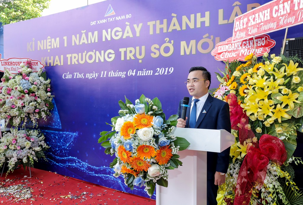 Sau 1 năm ngày thành lập, Đất Xanh Tây Nam Bộ tưng bừng khai trương “Trụ sở mới 5 sao”