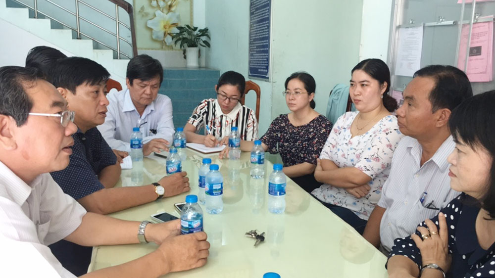 Khẩn trương làm rõ vụ học sinh lớp 8 Trường THCS Mỹ Thới bị đánh