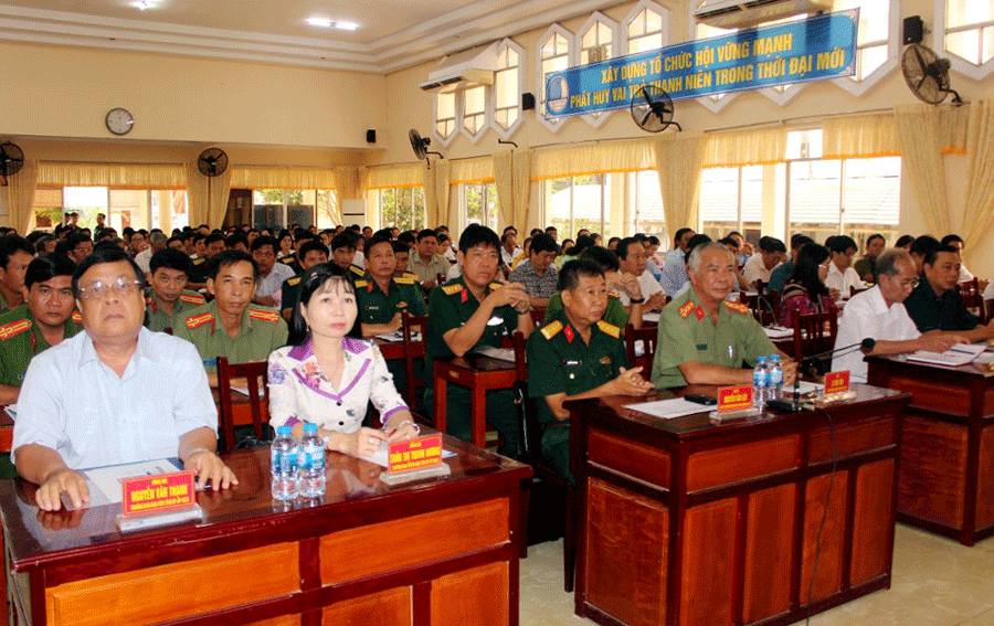 Triển khai nhiệm vụ diễn tập khu vực phòng thủ huyện Chợ Mới
