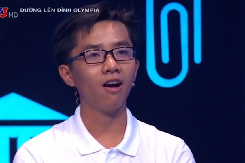Nam sinh Cần Thơ tiếp tục lập kỷ lục Đường lên đỉnh Olympia năm thứ 19