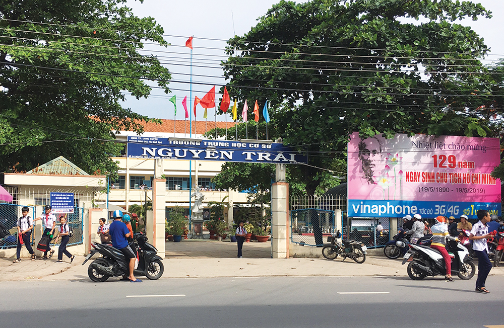 Nét chấm phá độc đáo ở Long Xuyên
