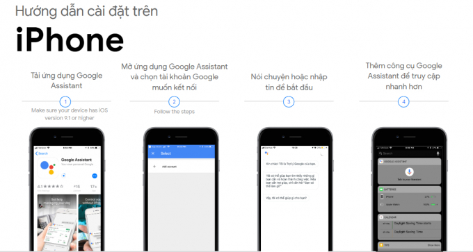 Cách sử dụng Google Assistant tiếng VIệt trên điện thoại Android và iOS