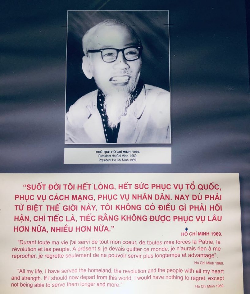 Di chúc Bác Hồ: Cho hôm nay và cho mai sau