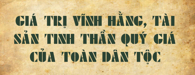 Di chúc Bác Hồ: Cho hôm nay và cho mai sau