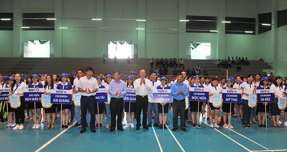 Giao lưu thể thao Ngân hàng TMCP Đầu tư và Phát triển Việt Nam khu vực ĐBSCL năm 2019 Giao lưu thể thao Ngân hàng TMCP Đầu tư và Phát triển Việt Nam khu vực ĐBSCL năm 2019