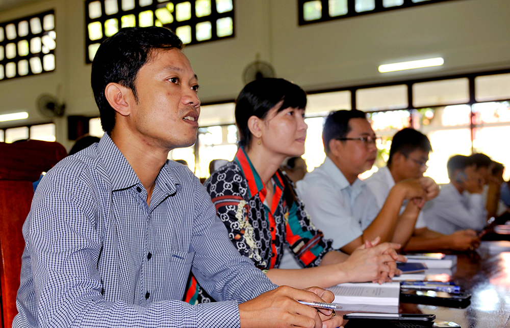 Khai giảng lớp bồi dưỡng, cập nhật kiến thức cho cán bộ, lãnh đạo, quản lý thuộc đối tượng 4